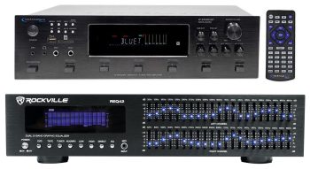 Technical Pro 6000 Watt 6-Zone, 12 Speaker Home Theater Bluetooth Receiver+EQ