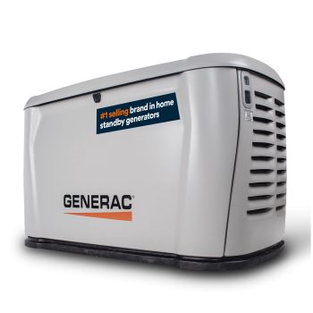 Generac 22kW Home Standby Generator, cellular connectivity, easy to use, whole house power backup, smart outage solution