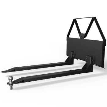 Goldensoil 46" Pallet Fork Quick Attach Mount Skid Steer Attachments, for Loaders Tractors