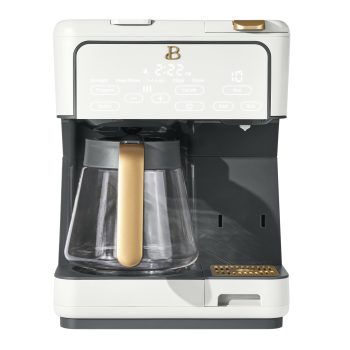 Beautiful by Drew Barrymore Multi-Brew 12-Cup Programmable Drip & Single-Serve Coffee Maker
