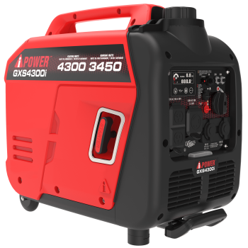 A-iPower 4300-Watt Recoil Start Gasoline Inverter Generator with CO Sensor