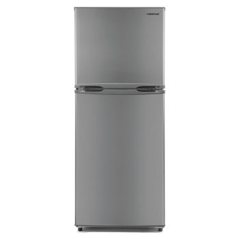 Farberware 10.1 Cu. Ft. Top-Freezer Refrigerator with Adjustable Glass Shelves, Silver